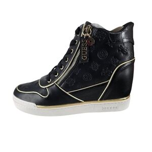 GUESS Women's Fiora Sneaker - Black - Size 8 - NWB